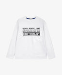 Tricou cu mâneci lungi alb - Gulliver