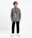 Дънки стеснени черни за МОМЧЕ основен изглед