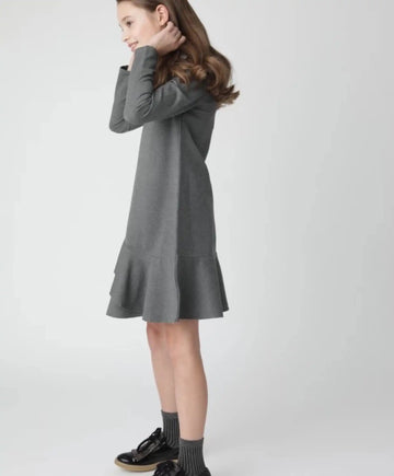 Rochie gri din jerseu de la Gulliver