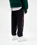 Pantaloni textili, conici spre gleznă, albaștri, Gulliver