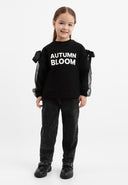 Черни дънки с висока талия силует Mom-fit от Gulliver