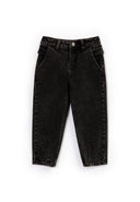 Черни дънки с висока талия силует Mom-fit от Gulliver