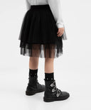 Fustă din tul, neagră, pentru fată, Gulliver