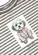 Трикотажна рокля на райета от Gulliver