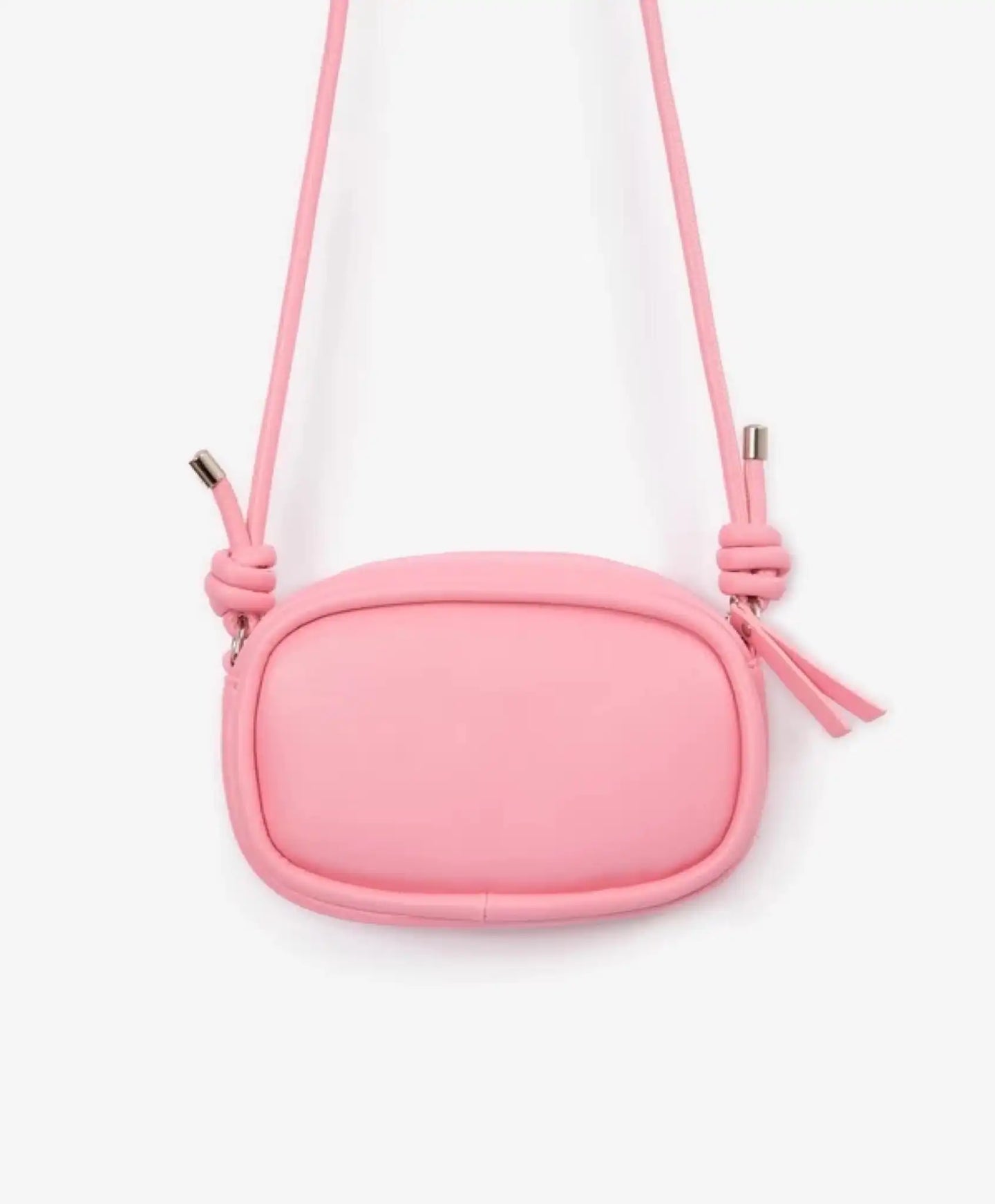 Geantă crossbody din piele artificială roz pentru fete Gulliver