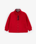 Hanorac polar roșu pentru fete Gulliver