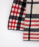 Cardigan tricotat în carouri, multicolor, pentru fată, Gulliver