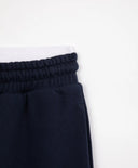 Pantaloni evazați cu buzunare cargo și fermoare la craci, bleumarin, pentru fată, Gulliver