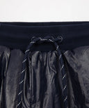 Pantaloni de sezon intermediar, din material strălucitor, bleumarin, cu căptușeală din fleece, pentru fată, Gulliver