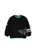 Блуза (суитшърт) - модел свободна кройка с паднало рамо от Gulliver