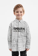 Бяла риза с удължен заоблен гръб от Gulliver