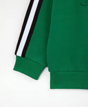 Hoodie oversized din tricot verde pentru băieți Gulliver