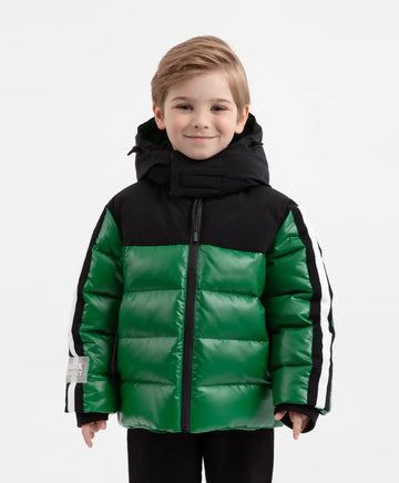 Geacă semilung cu căptușeală din material sintetic pentru băiat, Gulliver