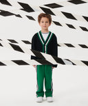 Трикотажни панталони зелени за МОМЧЕ основен изглед