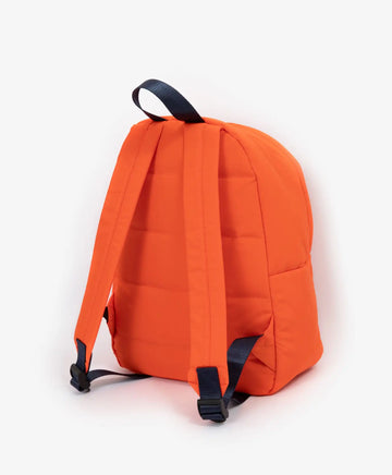 Rucsac moale din material mat portocaliu pentru băiat Gulliver