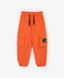 Joggeri din footer, cu buzunare cargo, portocalii, pentru băiat, Gulliver