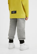 Сиви панталони тип джогър от Gulliver