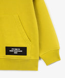 Hoodie muștar din material fleece pentru băieți Gulliver