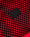 Longsleeve tricotat cu plasă roșu pentru fete Gulliver