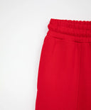 Pantaloni largi din footer, cu tăieturi, roșii, pentru fată, Gulliver