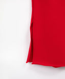 Pantaloni largi din footer, cu tăieturi, roșii, pentru fată, Gulliver