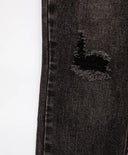 Blugi slim uzați, gri, pentru fată, Gulliver