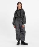 Подплатени джогъри сиви за МОМИЧЕ основен изглед