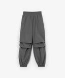 Joggeri căptușiți, de sezon intermediar, gri, pentru fată, Gulliver