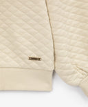 Hanorac din quilt crem pentru fete Gulliver