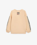 Cardigan tricotat oversize, călduros, bej, pentru fată, Gulliver