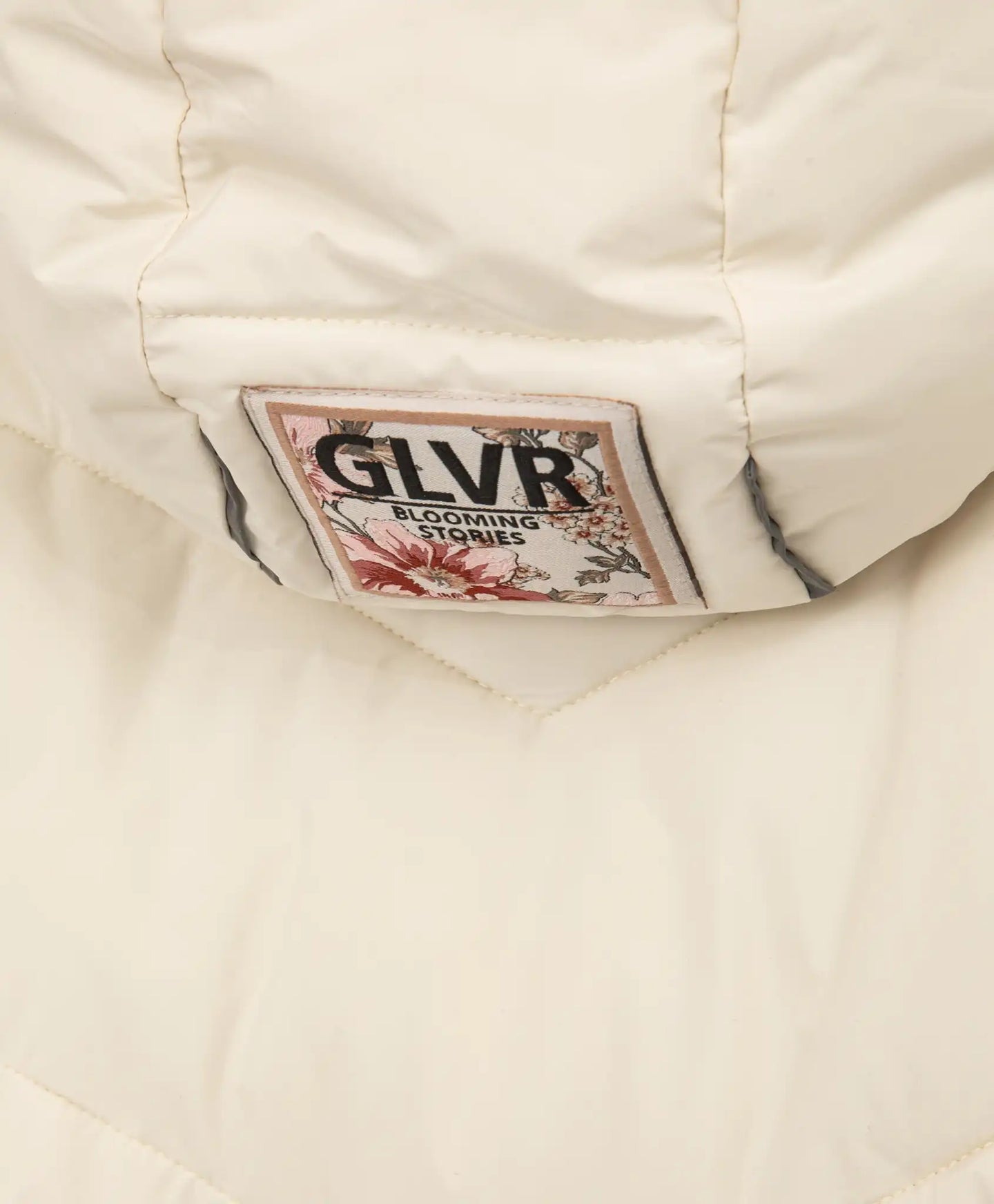 Geacă semilung, cape matlasată crem pentru fete, Gulliver