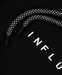 Черно худи със свободна кройка от Gulliver