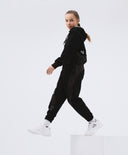 Черно худи със свободна кройка от Gulliver