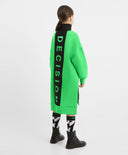 Rochie tricotată cu mâneci lungi, verde, pentru fete de la Gulliver