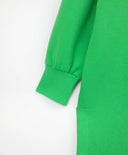 Rochie tricotată cu mâneci lungi, verde, pentru fete de la Gulliver