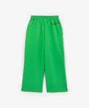 Pantaloni tricot largi, verzi, pentru fată, Gulliver