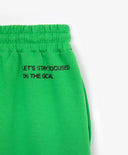 Pantaloni tricot largi, verzi, pentru fată, Gulliver