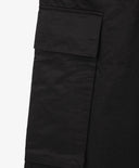 Pantaloni cargo, cu ajustare, negri, pentru fată, Gulliver