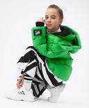 Поларени панталони черно за МОМИЧЕ основен изглед