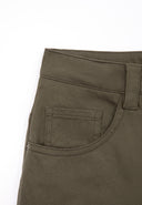 Втален панталон в цвят хаки от Gulliver