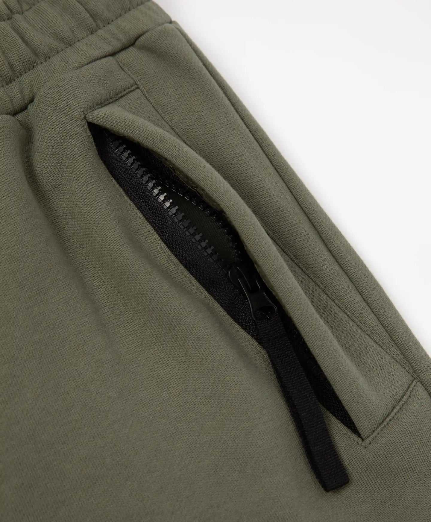 Joggeri din footer, kaki, pentru băiat, Gulliver