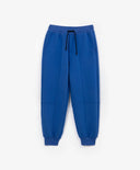 Joggeri tricot, albaștri, pentru băiat, Gulliver