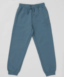 Joggeri de bază, cu talie elastică și imprimeu, albaștri, pentru copii, Button Blue