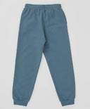 Joggeri de bază, cu talie elastică și imprimeu, albaștri, pentru copii, Button Blue