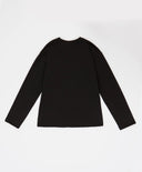 Longsleeve cu imprimeu, negru, pentru băiat, Button Blue