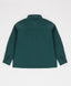 Cămașă cu nasturi, călduroasă, cu mâneci lungi și buzunare verzi pentru copii Button Blue