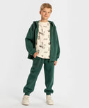 Джогъри подплатени зелени за МОМЧЕ основен изглед