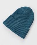 Căciulă tricotată cu tiv albastru pentru copii Button Blue