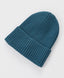 Căciulă tricotată cu tiv albastru pentru copii Button Blue