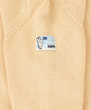 Pulover cu guler înalt, bej, pentru băiat, Button Blue